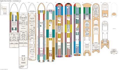 princess sapphire deck plan